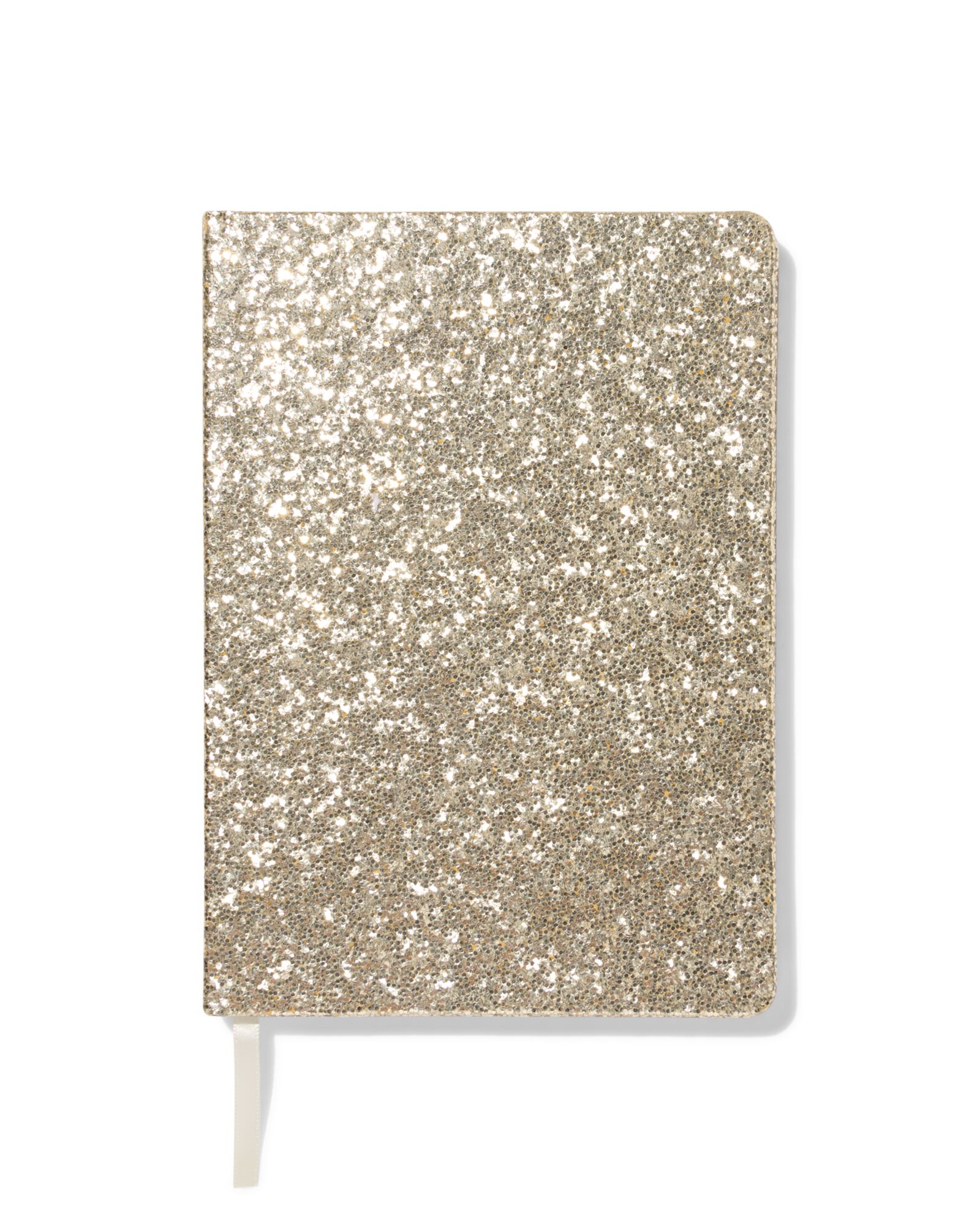 notitieboek A5 gelinieerd glitter - 14100214 - HEMA