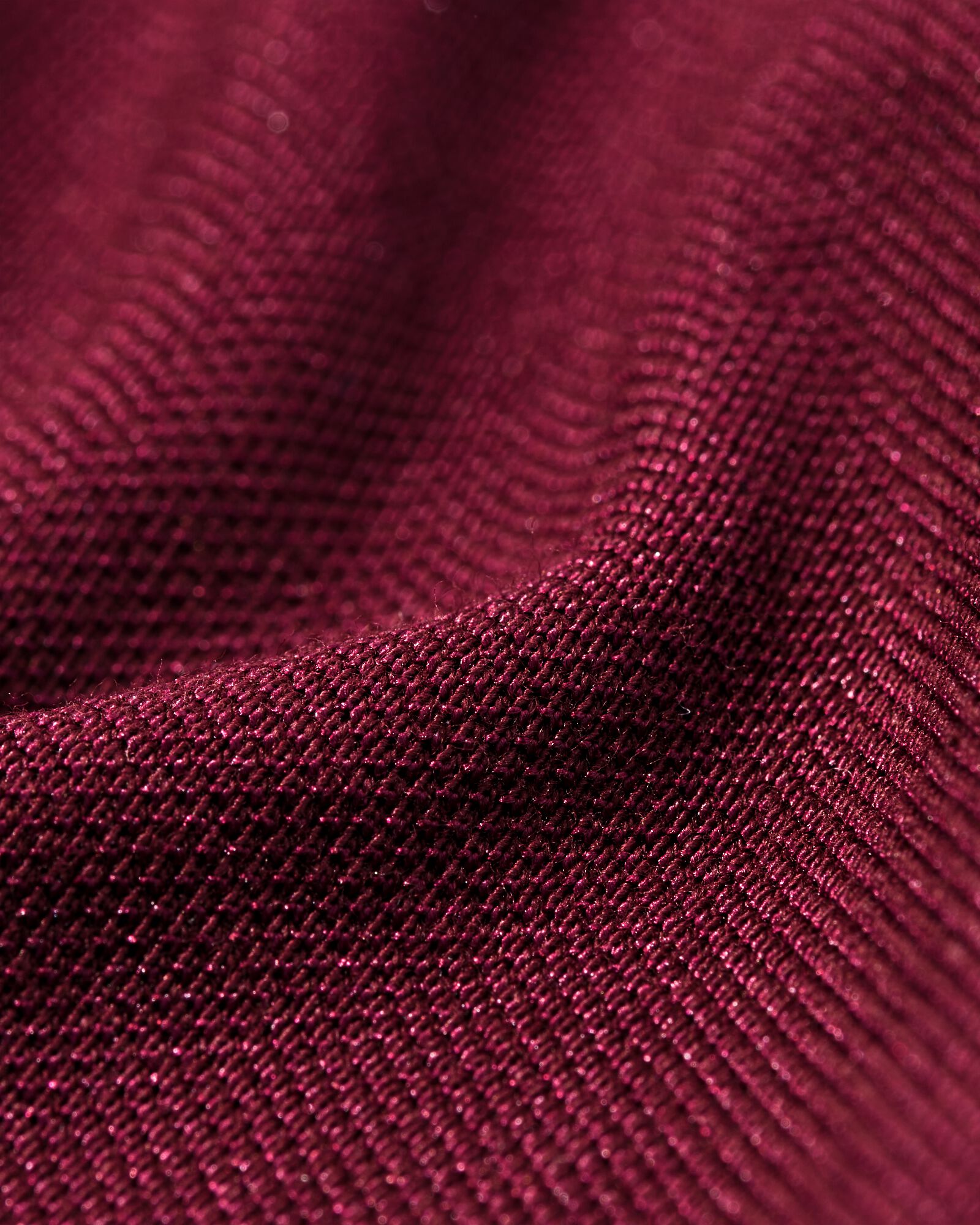 herenoverhemd Billy jersey donkerrood donkerrood - 2101760DARKRED - HEMA