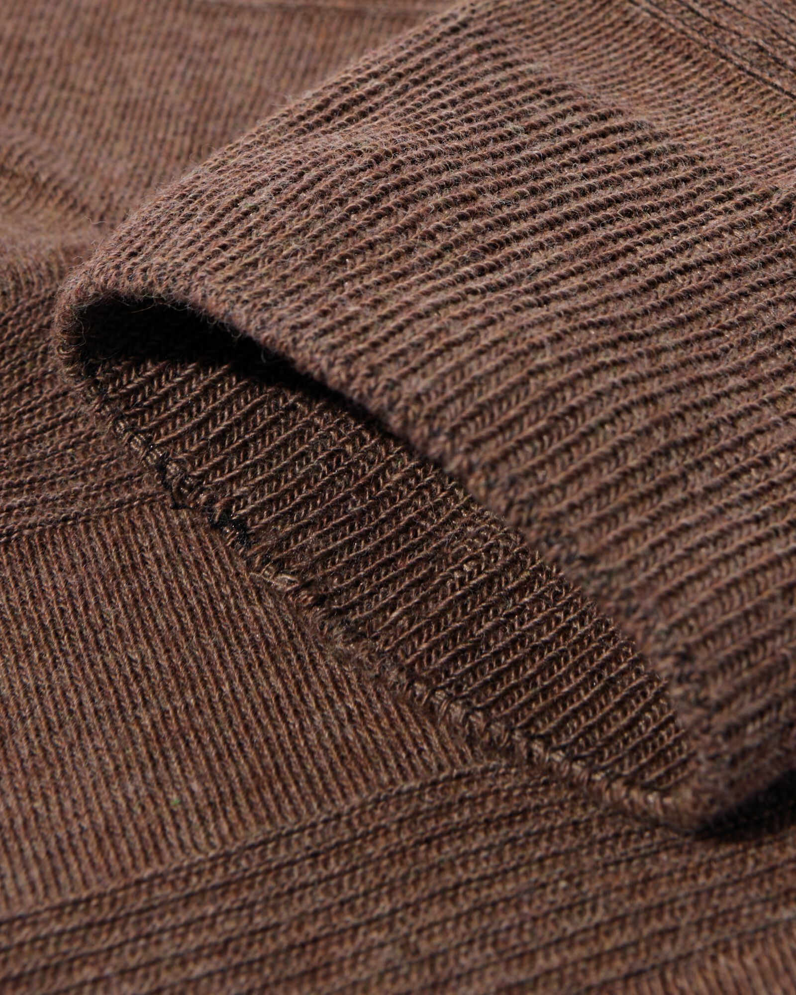 herensokken 3D-streep  bruin bruin - 4104790BROWN - HEMA