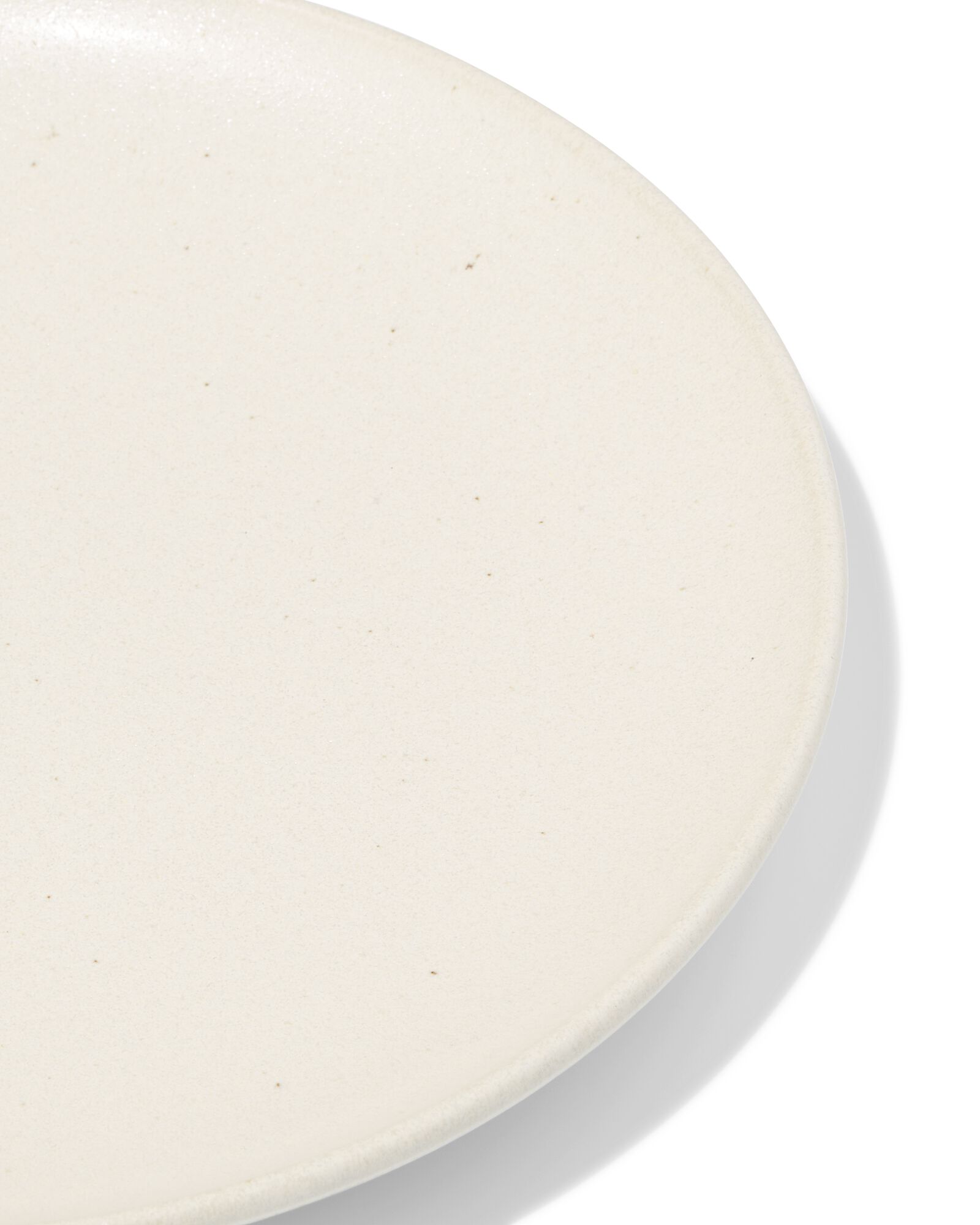 gebaksbord &Oslash;16cm PUUR reactief glazuur gebroken wit  - 9650141 - HEMA