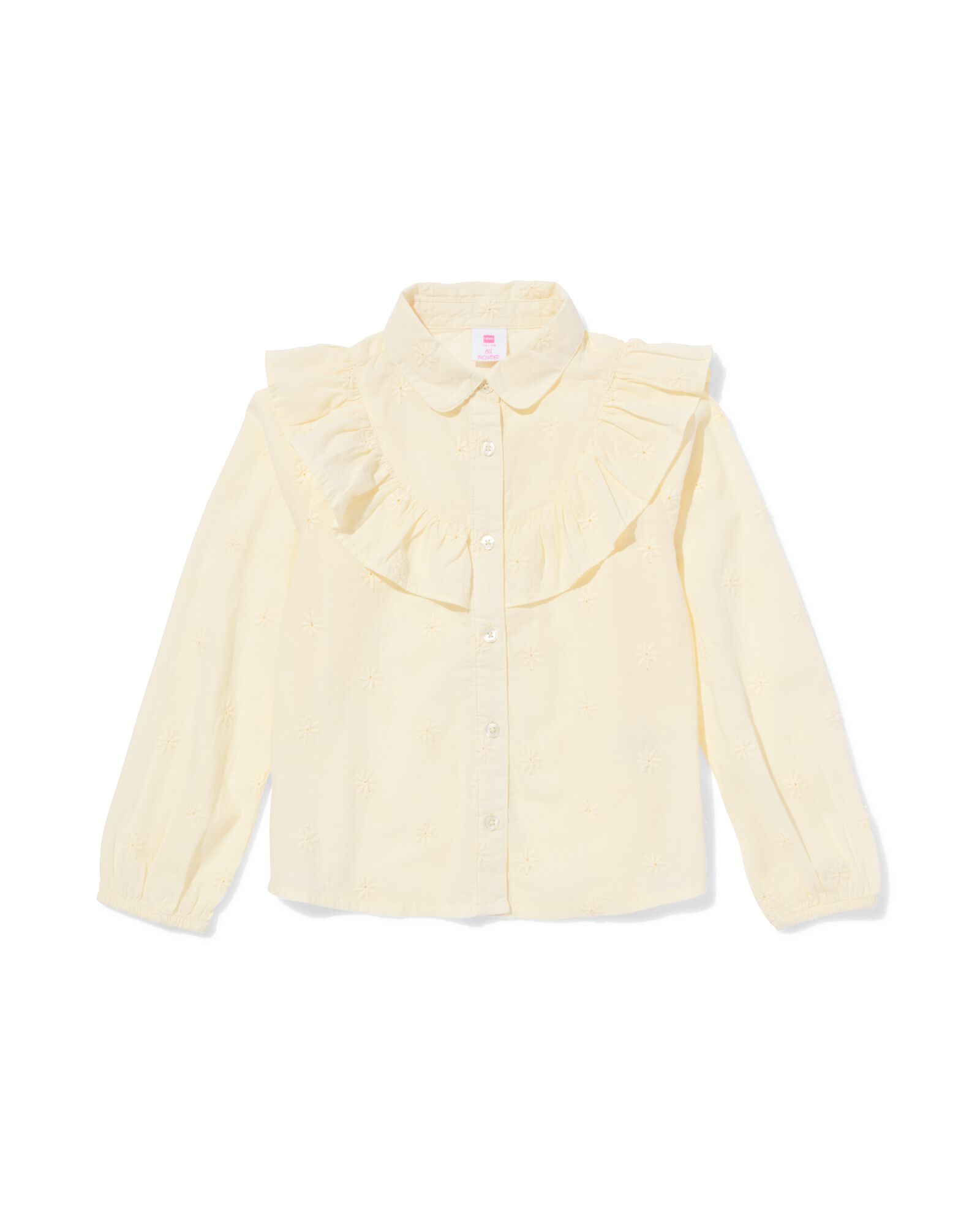 chemisier enfant volant&eacute; sable - 30826914SAND - HEMA