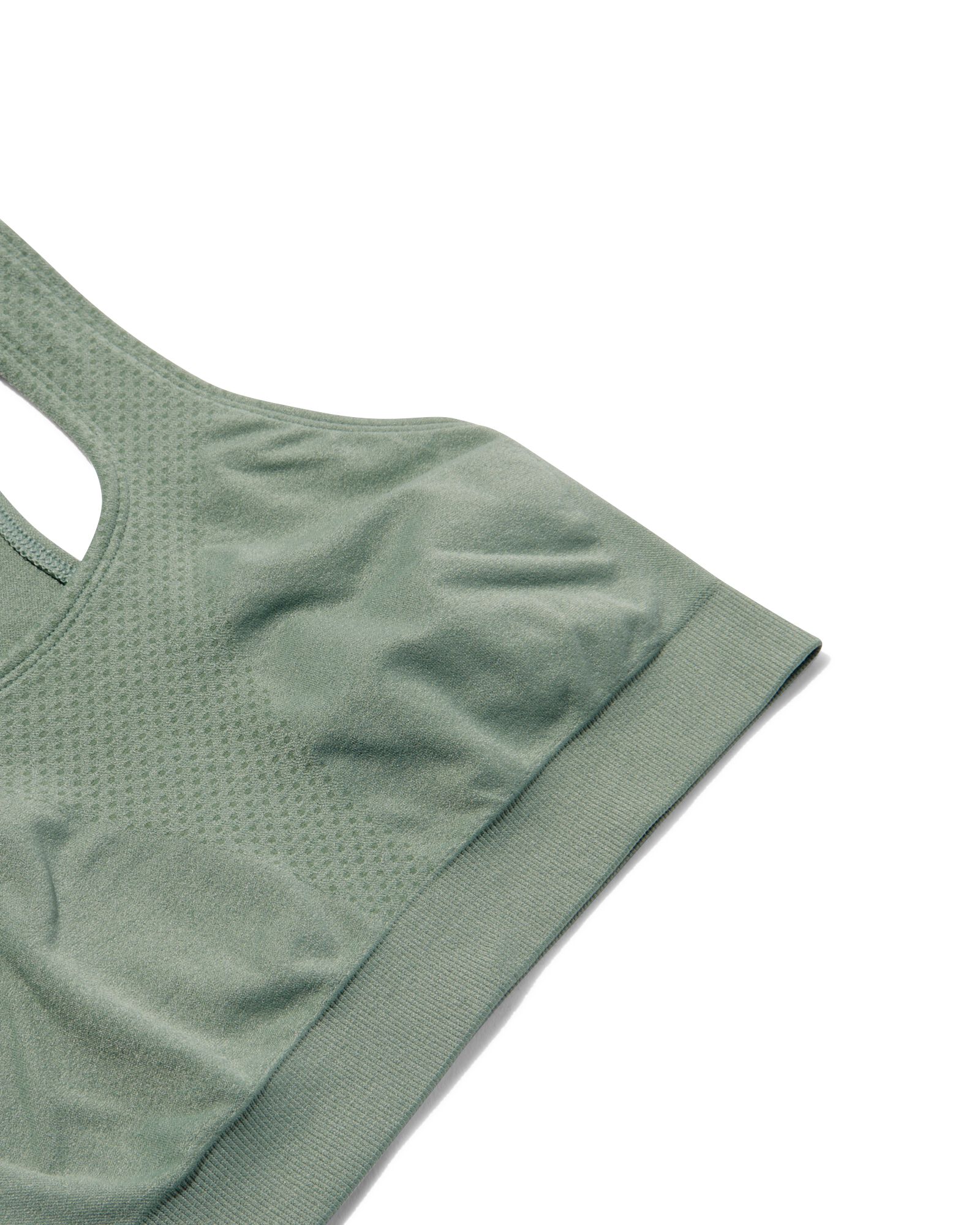 Sport-BH, nahtlos, Medium Support gr&uuml;n - 1000030854 - HEMA