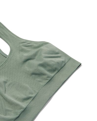 Sport-BH, nahtlos, Medium Support gr&uuml;n - 1000030854 - HEMA