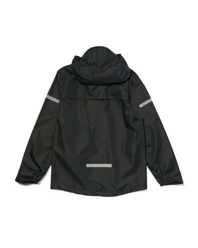 Kinder-Regenjacke, leicht, wasserdicht schwarz schwarz - 18440260BLACK - HEMA