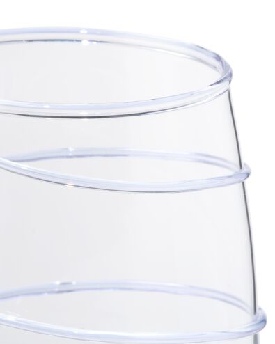 verre &agrave; eau spirale bleu - 41822218 - HEMA