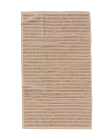 tapis de bain côtelé taupe 50x85 - 5210020 - HEMA