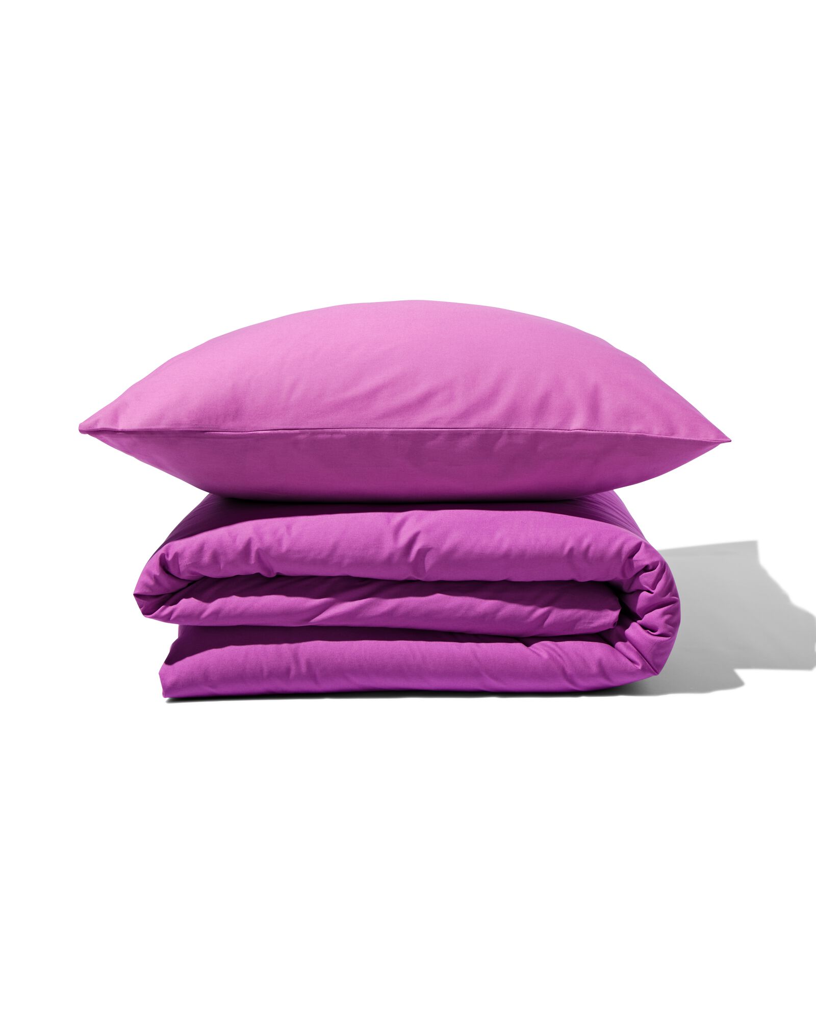 Bettbezug, 140 x 200/220 cm, weiche Baumwolle, Violett - 5750067 - HEMA