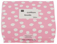 200 cotons-tiges en coton/carton - 11514167 - HEMA