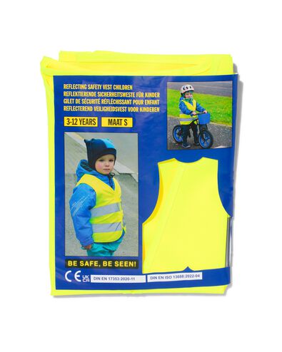 gilet de s&eacute;curit&eacute; r&eacute;fl&eacute;chissant pour enfants - 41760016 - HEMA