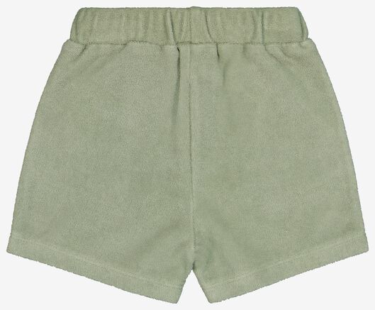 Baby-Shorts groen - 1000027389 - HEMA