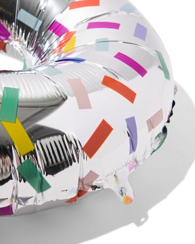 ballon aluminium chiffre 8 60cm confetti - 14260065 - HEMA