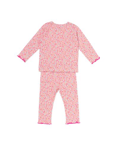 Babyschlafanzug mit Blumen multicolor multicolor - 33300660MULTICOLOUR - HEMA