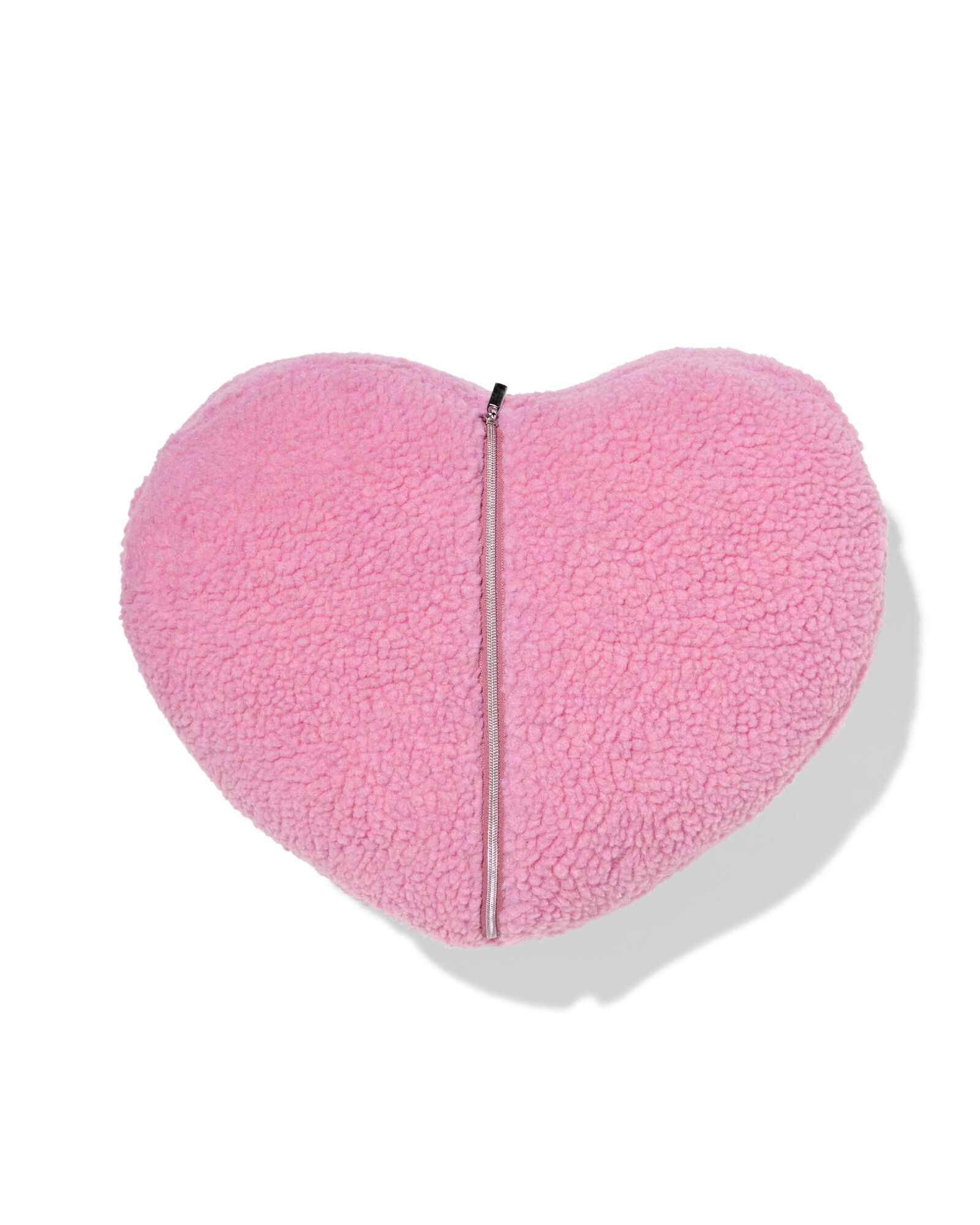 Coussin 3-en-1 15x17cm c&oelig;ur "cosy vibes" rose - 61100252 - HEMA