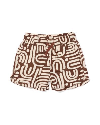 short enfant coupe droite marron marron - 30716203BROWN - HEMA