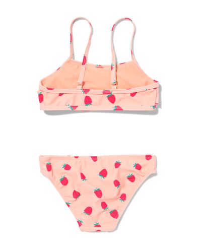Kinder-Bikini, Erdbeeren pfirsich 122/128 - 22299613 - HEMA