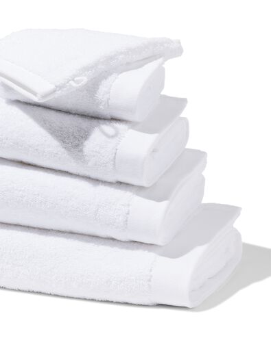 petite serviette - 33x50 cm - ultra doux - blanc blanc petite serviette - 5207001 - HEMA