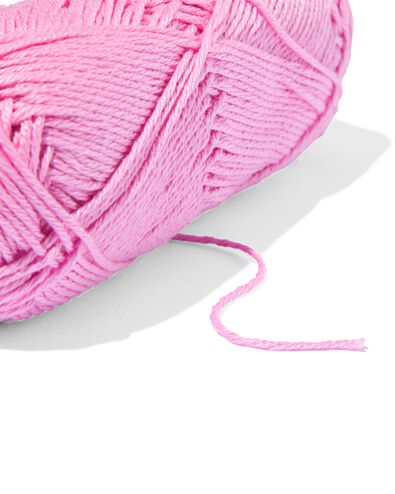 fil de coton 50 g 105 m rose clair - 60760017 - HEMA
