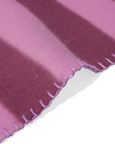 Plaid 130 &times; 150 cm, Fleece, gestreift - 7300000 - HEMA