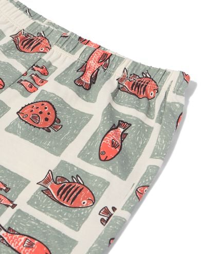 kindershortama vissen gebroken wit gebroken wit - 23001560OFFWHITE - HEMA