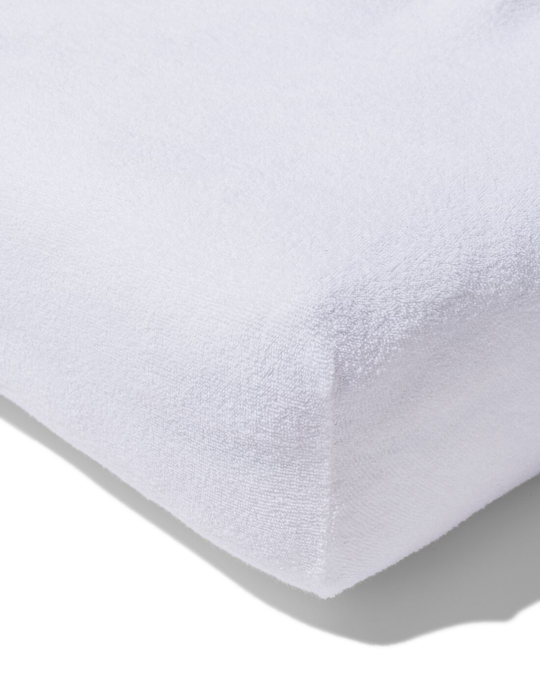 Hema Hoeslaken Badstof 180x200 Wit (wit)