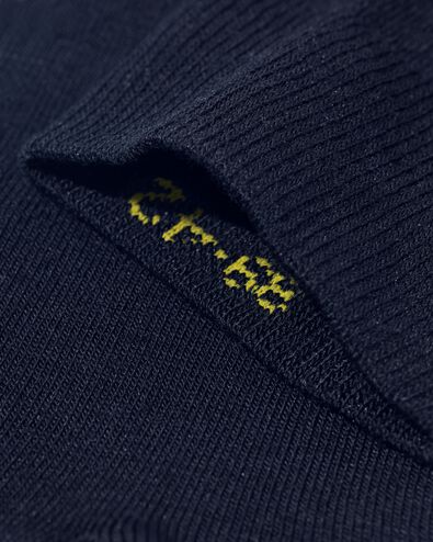chaussettes homme bambou bleu foncé bleu foncé - 4120445DARKBLUE - HEMA