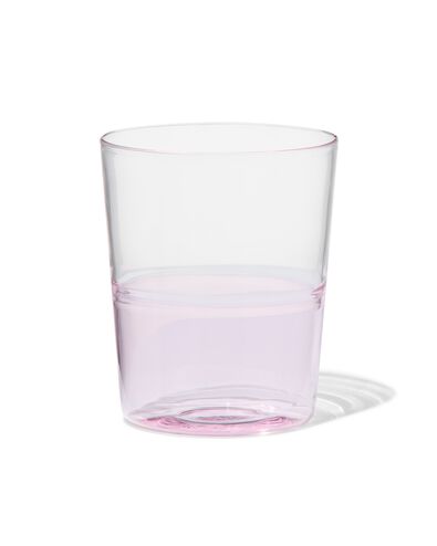 verre &agrave; eau 320ml vaisselle d&eacute;pareill&eacute;e verre avec rose - 9401131 - HEMA