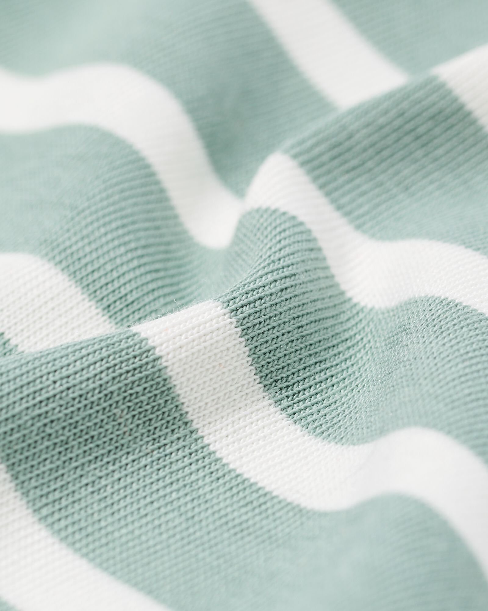 heren T-shirt Elias relaxed fit strepen lichtgroen lichtgroen - 2129810LIGHTGREEN - HEMA