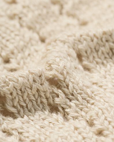 newborn jumpsuit gebreid zand zand - 33451120SAND - HEMA