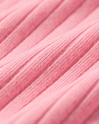 2er-Pack Bodys aus Bambusripp rosa - 33316330PINK - HEMA