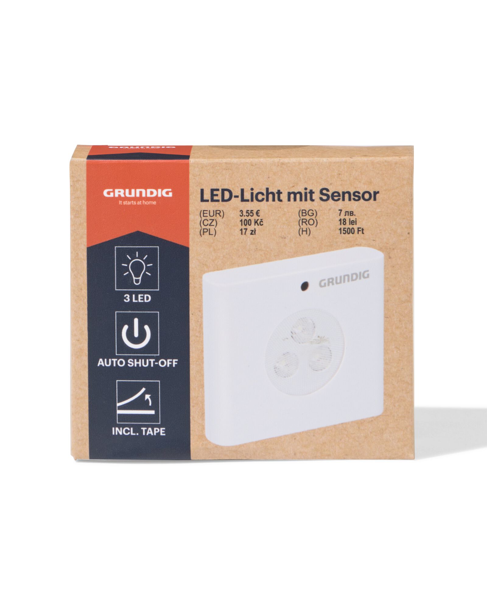 lampe led d&eacute;tection de mouvement - 20000111 - HEMA