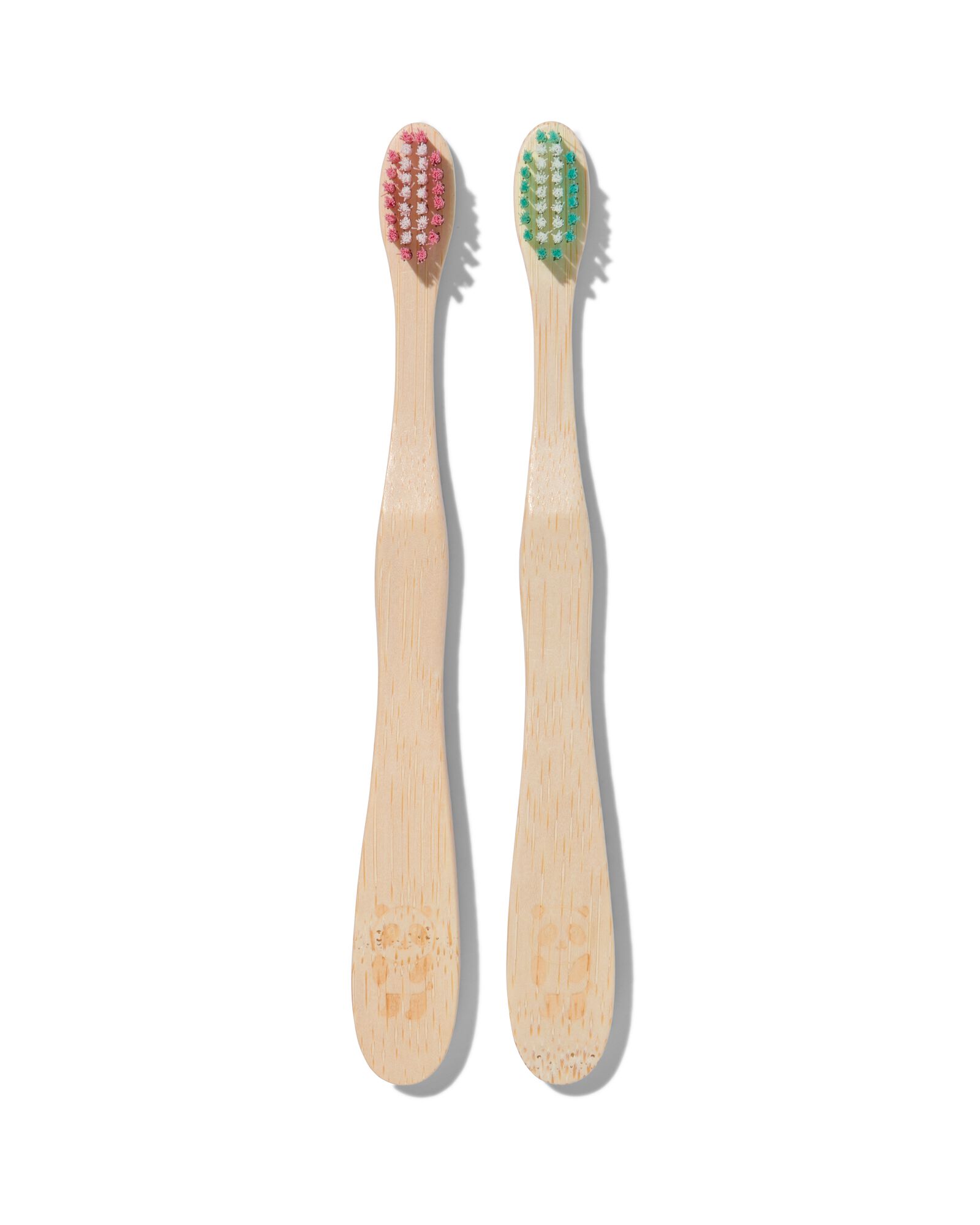 2 brosses à dents enfant bambou - 11141042 - HEMA