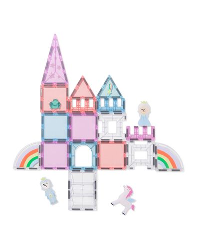 jeu de construction magn&eacute;tique ch&acirc;teau 20 pi&egrave;ces - 15100305 - HEMA