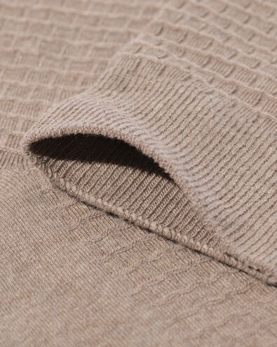 herensokken structuur zand zand - 4150610SAND - HEMA