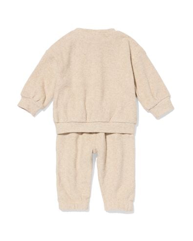 v&ecirc;tements pour b&eacute;b&eacute; ensemble sweat fleurs sable - 33048270SAND - HEMA