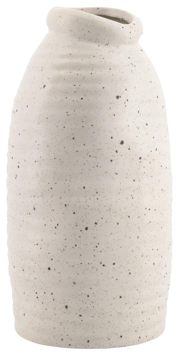 Vase, Keramik, Ø 12 x 25 cm, Keramik, Punkte - 13321131 - HEMA