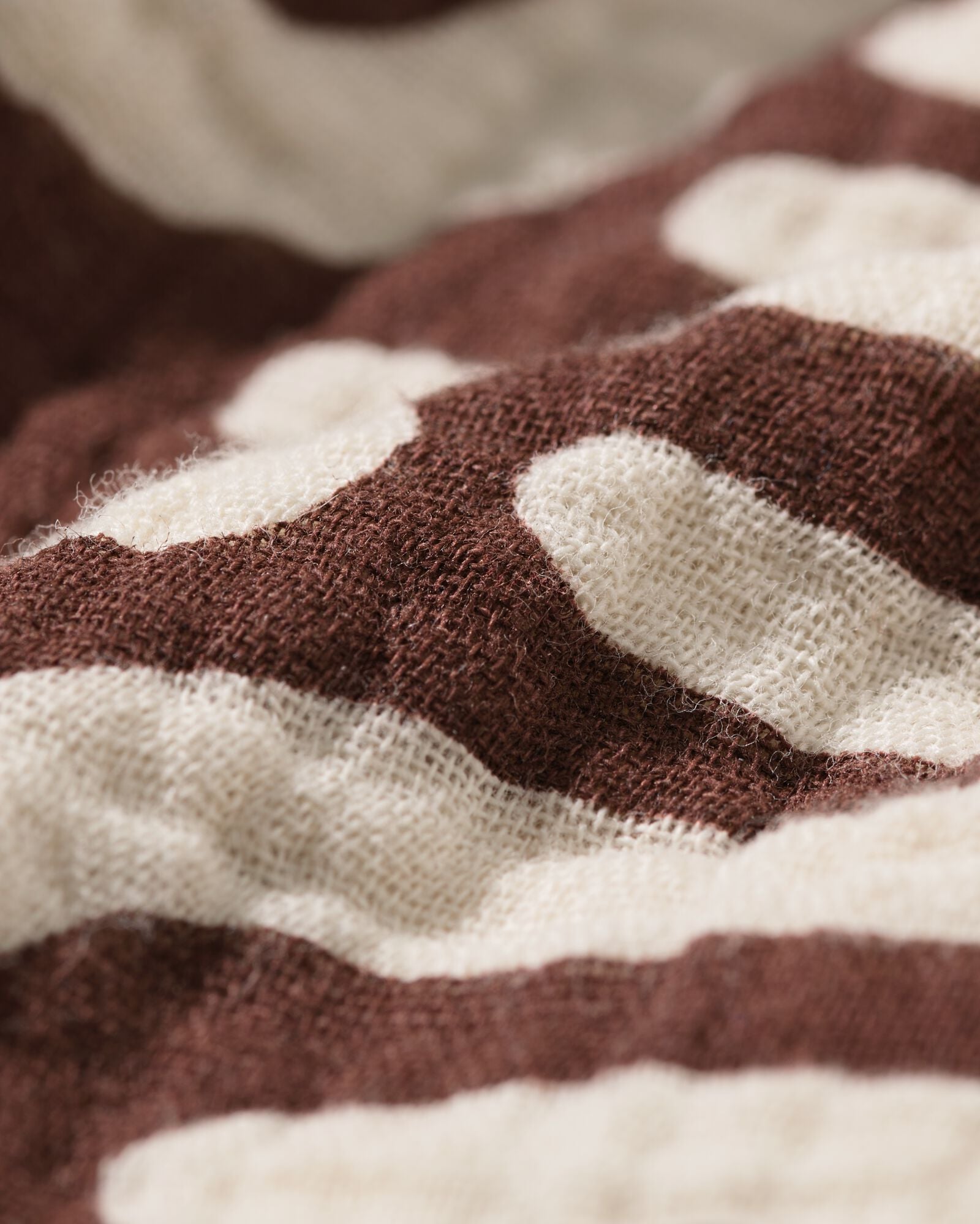 kinderoverhemd print bruin bruin - 30716305BROWN - HEMA