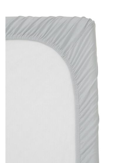 Badstof hoeslaken elastiek rondom 90 x 200 cm lila