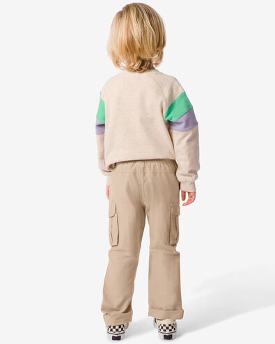 pantalon cargo enfant marron 146/152 - 30776528 - HEMA