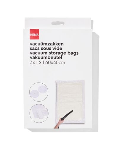 vacu&uuml;mzakken 60x40cm - 3 stuks - 39800090 - HEMA