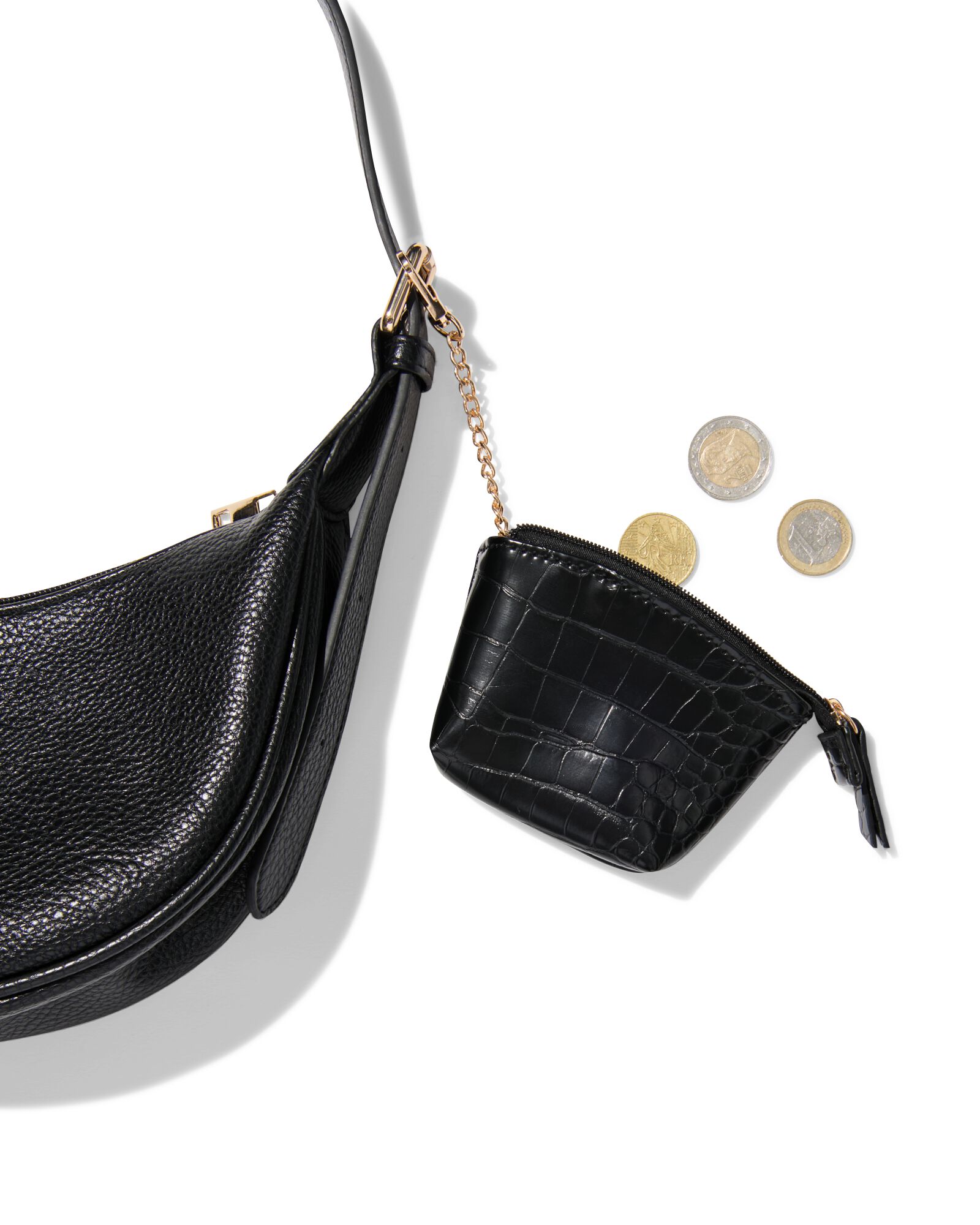 porte-cl&eacute;s crocodile noir - 18150040 - HEMA