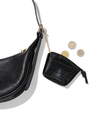 porte-cl&eacute;s crocodile noir - 18150040 - HEMA