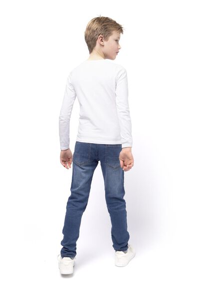 jean enfant jogdenim modèle regular bleu moyen - 1000017876 - HEMA