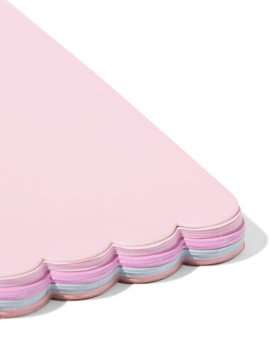 carnet de notes 20,6 x 8,5 cm rose - 14100229 - HEMA