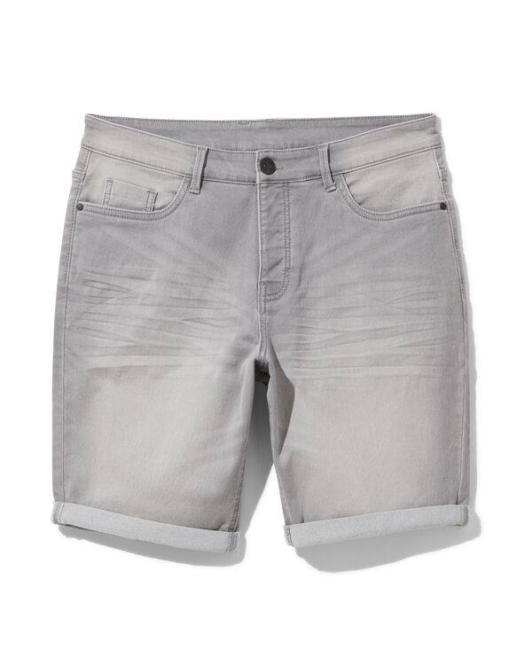 Herren-Shorts, Jogdenim grau grau - 1000030608 - HEMA