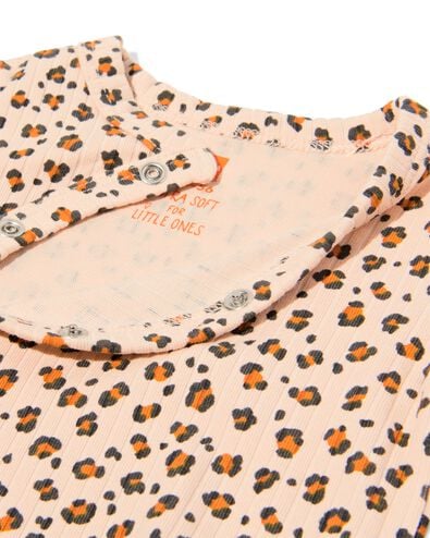 barboteuse &eacute;volutive nouveau-n&eacute; LENZING&trade; ECOVERO&trade; (viscose) c&ocirc;tel&eacute;e animaux saumon saumon - 33445520SALMONPINK - HEMA