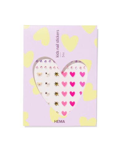 kids nagelstickers - 54 stuks - 11270102 - HEMA