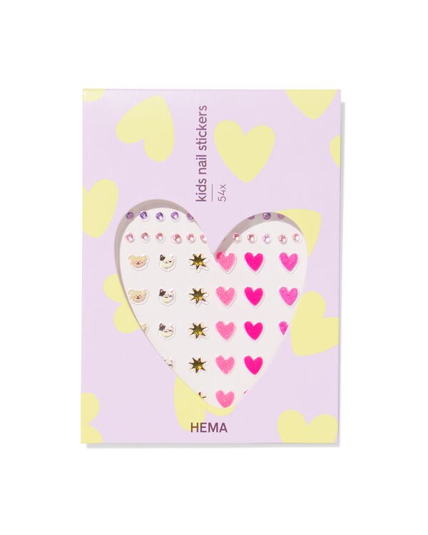 kids nagelstickers - 54 stuks - 11270102 - HEMA