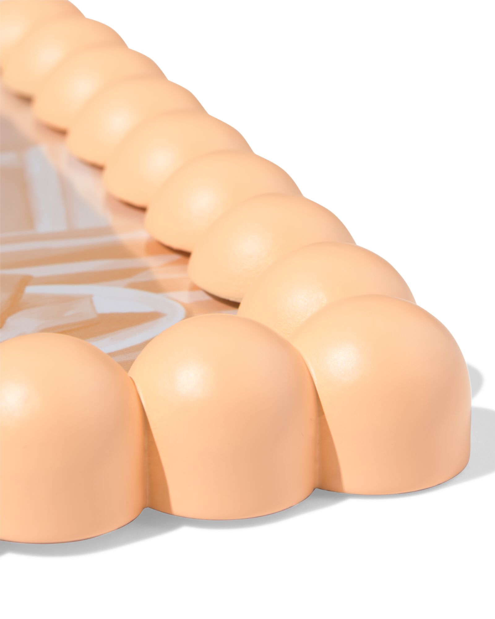 fotolijst 10x15cm perzik hout bolletjes  - 13624013 - HEMA