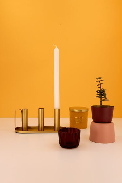 lange huishoudkaarsen &Oslash;2.2x29 - 12 stuks wei&szlig; wei&szlig; - 1000015446 - HEMA