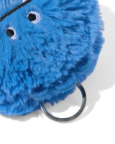 sleutelhanger monster blauw - 15100648 - HEMA